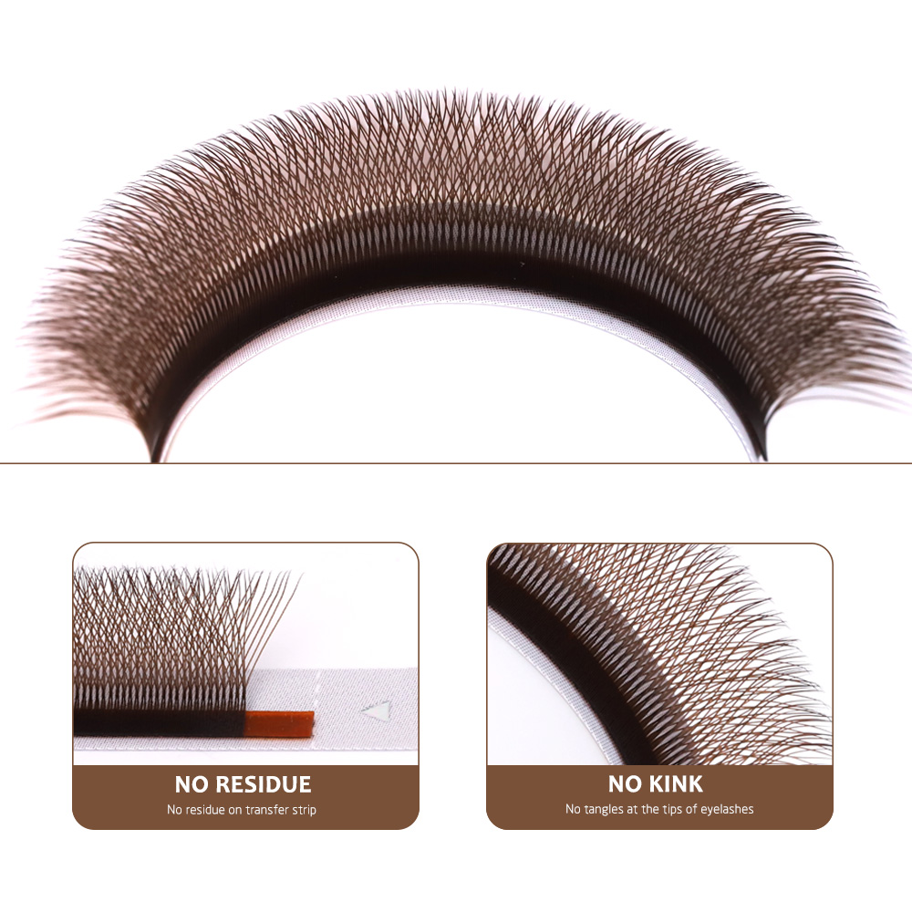 AGUUD Brown 4D W Shaped Eyelas - огляд і ціна Red Clover Flower