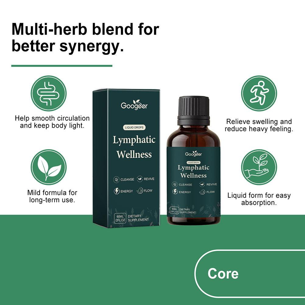 60ml Lymphatic Support Liquid  - огляд і ціна Herbal Wellness